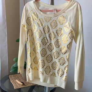 White and Gold Long Sleeve